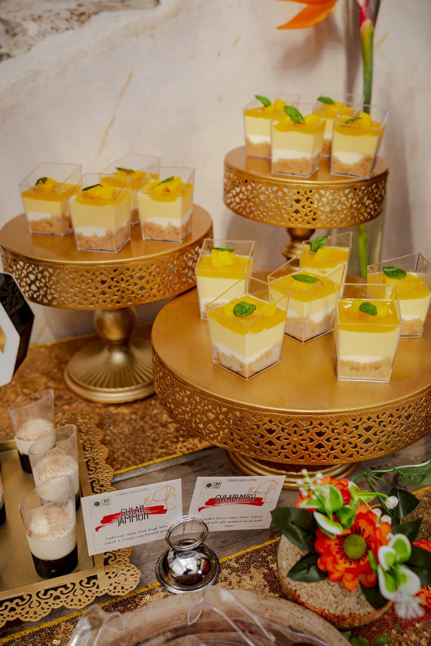 Mango lassi cheesecake