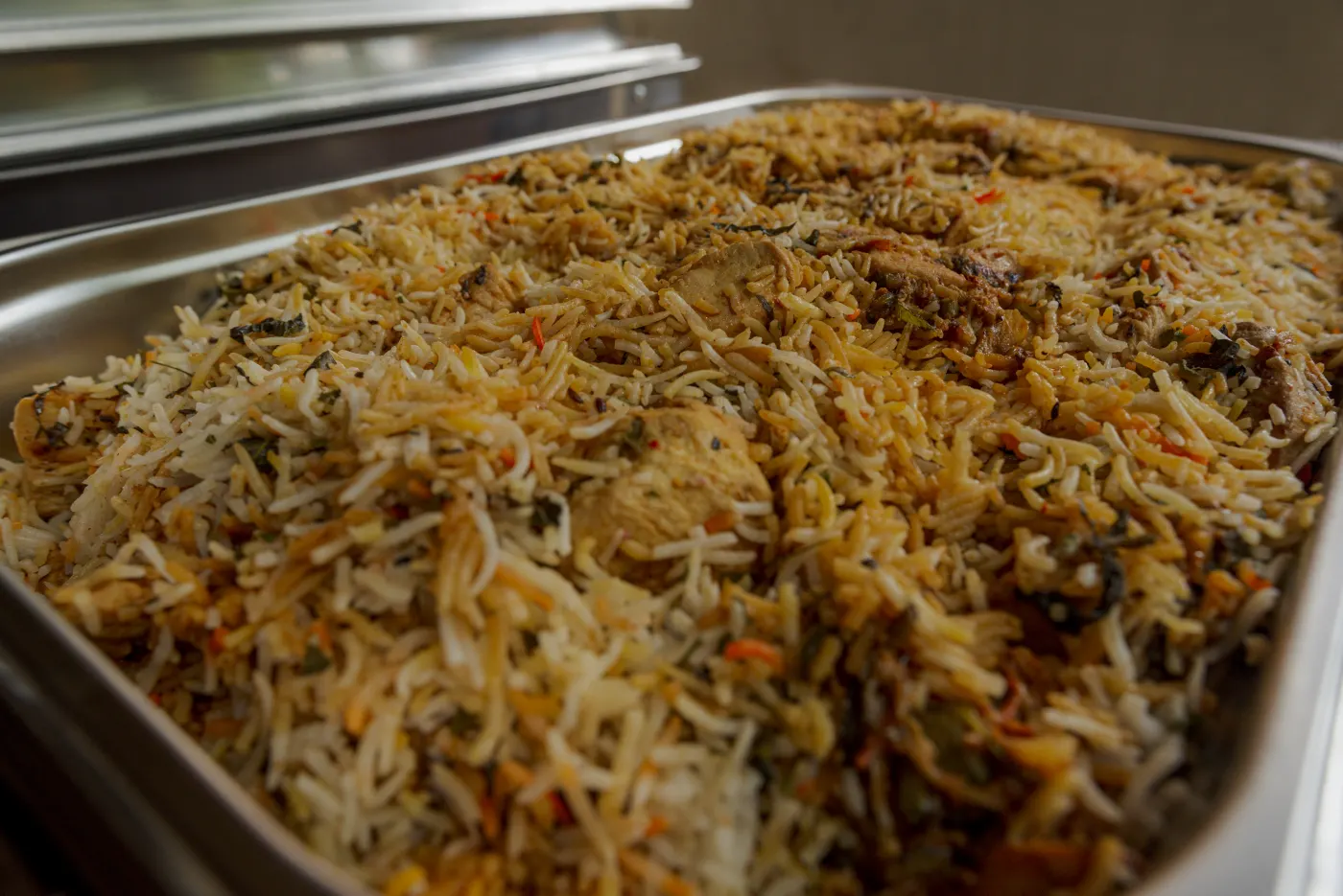 Fragrant chicken biryani