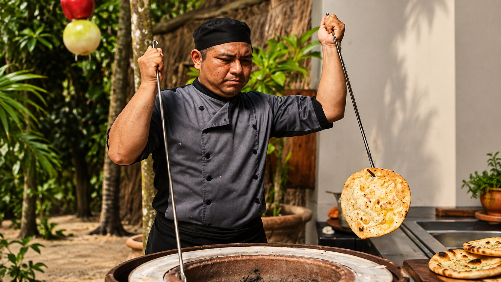 Live Tandoor Station